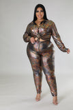 Amilia Love Pant Set - Plus Size