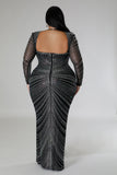 Center Of Envy Plus Size Dress