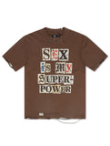November Reine Superpower Tee - Brown