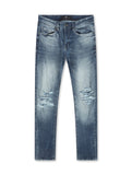 Jordan Craig Sean Shredded Jeans - Blue