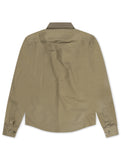 Hugo Boss Roan Button-Up Long Sleeve - Olive