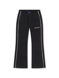 Nike Womens Studio Fleece Wide Leg Pants - Black