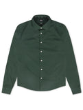 Hugo Boss Hank Button-Up Long Sleeve - Green