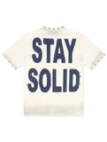 Street Approved Stay Solid Tee - White