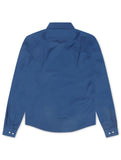 Hugo Boss Hank Button-Up Long Sleeve - Blue