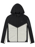 Nike Mens Tech Fleece Windrunner Jacket - Black/Dark Grey