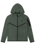 Nike Mens Tech Windrunner Full-Zip Jacket - Camo Green