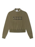 Nike Womens Phoenix Oversized Crewneck - Medium Olive