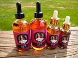 Turmeric Glow Facial and Body Oil  With Rosehip, Sea Buckthorn & 24K Gold Flakes
