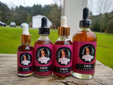 Turmeric Glow Facial and Body Oil  With Rosehip, Sea Buckthorn & 24K Gold Flakes