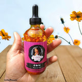 Turmeric Glow Facial and Body Oil  With Rosehip, Sea Buckthorn & 24K Gold Flakes