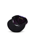 Reference Mens Paradise LA Corduroy Brim Hat - Purple/Black