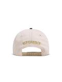 Reference Mens Paradise LA Hat - Cream/Purple