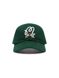 Malbon Mistleflow Dad Hat - Green