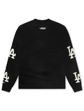 Pro Standard LA Dodgers All Pro Crewneck - Black