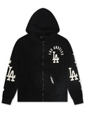 Pro Standard LA Dodgers All Pro Scattered Zip-Up - Black