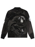 Pro Standard LA Dodgers All Pro Satin Jacket - Black