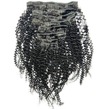 Jerry Curl Clip-In 100% Human Hair Extensions