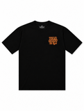 Warsaint Halloween Tee - Black/Neon Orange