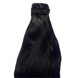 Jet Black 100% Human Hair Ponytail Extension