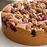 Andy Anand Sugar-Free Keto Fruit Cake, 9-Inch, 2 lb – Low-Carb, Delicious & Decadent, Perfect for Diabetics & Keto Diet Birthday Gift Box