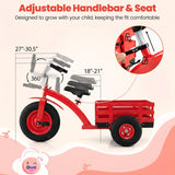 Kids Tricycle with 15-Inch Inflatable Rubber Tires