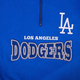 Pro Standard Los Angeles Dodgers Day One Fleece Quarter-Zip - Royal Blue