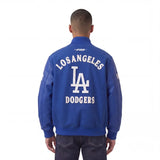 Pro Standard Los Angeles Dodgers First Team Wool Varsity Jacket - Dodger Blue
