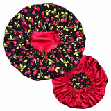Cherry Picker Satin Lined Bonnet
