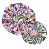 Spring Blooms Satin Lined Bonnet