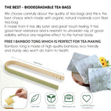 Turmeric Ginger, Cinnamon Tea, Tea Bags, 100% Natural, Hand-made, No Sugar, No Caffeine, No Gluten, Vegan