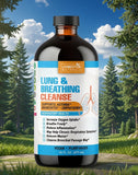 Lung & Breathing Cleanse – Organic Herbal Respiratory Support Tonic