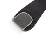 Malaysian Straight 4x4 Transparent Lace Human Hair Closure
