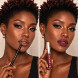SYDONI MERLOT (Sultry Berry) Matte Lip Duo – Merlot Matte Liquid Lipstick with Berry Lip Pencil