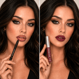 SYDONI MERLOT (Sultry Berry) Matte Lip Duo – Merlot Matte Liquid Lipstick with Berry Lip Pencil
