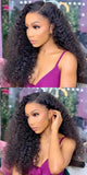 Mongolian Kinky Curly Human Hair Wig | 13x4 Lace Front or 4x4 Closure