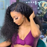 Mongolian Kinky Curly Human Hair Wig | 13x4 Lace Front or 4x4 Closure