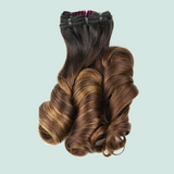 12A Double Drawn Funmi Spring Curl 4/30 Brazilian Human Hair