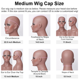P4/27 Highlight Water Wave Human Hair Lace Front Wig - Brazilian
