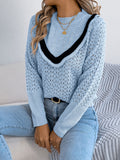 Women Clothing Autumn Winter Fungus Long Sleeve Pullover