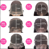 P4/27 Highlight Water Wave Human Hair Lace Front Wig - Brazilian