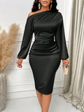 Women Clothing Source Goods Summer Dress Women Sexy Satin High Sense