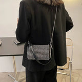 Fancy Rhinestone Bag | New Arrival Tide Fashion Underarm Bag & Full Diamond Crystal Handbag (Female Summer Crossbody)
