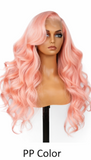 Light Blonde Straight 24' Brazilian Human Hair Lace Closure Wigs With Baby Hair