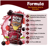 Mushroom Energy Drink 12 Pack - Black Cherry