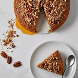 Andy Anand Caramel Pecan Cake, 9-Inch, 2 lb – Gift Boxed, Birthday, Wedding, Anniversary, Christmas, Mother's & Father's Day Dessert Gift