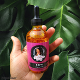 Turmeric Glow Facial and Body Oil  With Rosehip, Sea Buckthorn & 24K Gold Flakes