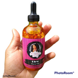 Turmeric Glow Facial and Body Oil  With Rosehip, Sea Buckthorn & 24K Gold Flakes