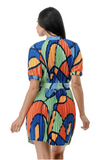 Pleated Shirt Dress
