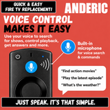 Anderic RRF1G1 Universal Fire TV Streaming Remote Control with Voice for All Fire TV's and Fire Sticks